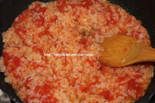 우연히 발견한 대박 레시피~ "토마토 리조또"