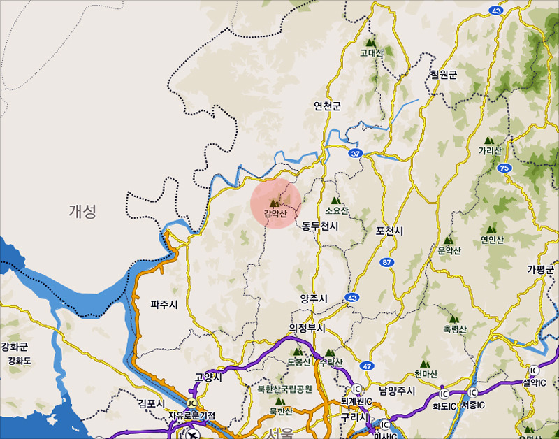 파주감악산 이미지
