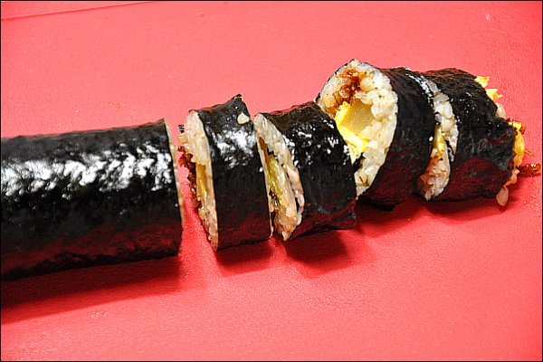 간단멸치김밥-찬밥으로만든 한끼식사