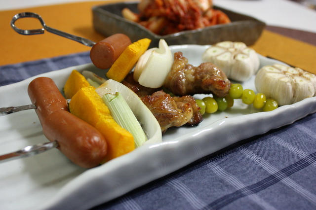 삼겹살꼬치 이미지