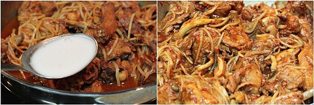 매일매일 먹어도 안질리는 매콤달콤 콩나물 닭찜~