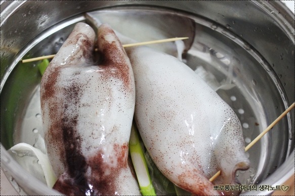 맛있는 오징어 순대 만드는 법