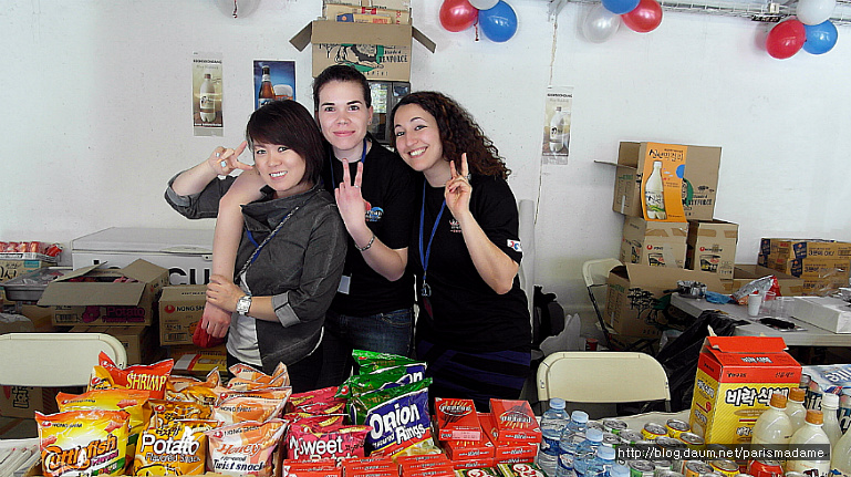 파리에서 열린 한류 축제에서