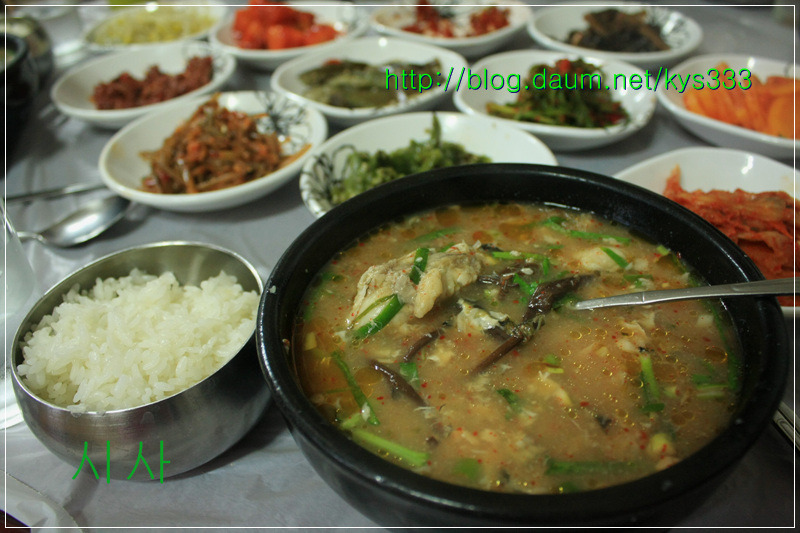 <진도맛집> 진도 굴포식당 복탕...2012. 8.31일