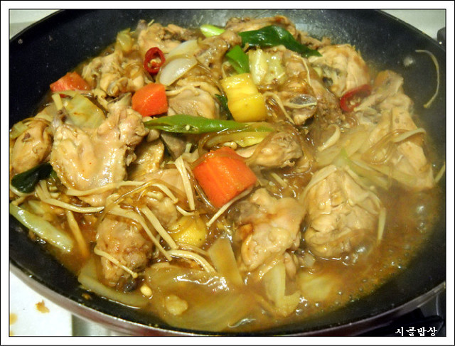 고수찜닭 이미지