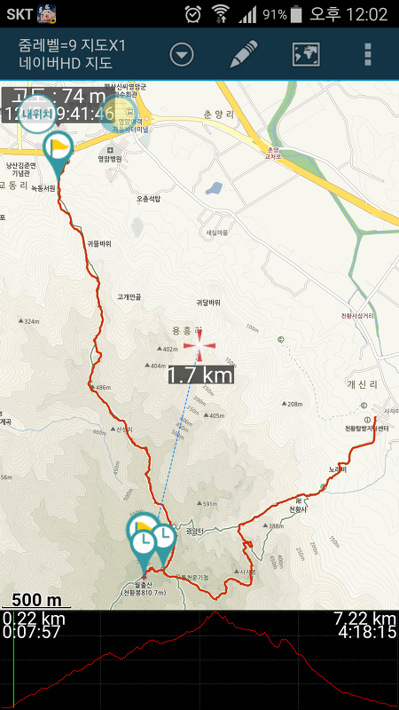 기암괴석의 아름다운 길에 넋을 놓고 온 영암 월출산 산성대코스...