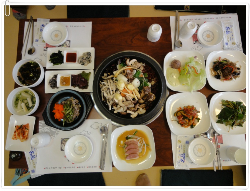 [청양맛집] 몸보신에 최고, 1박2일 은지원이 먹었다는 청양특산물 구기자갈비전골 찜 - 별장가든