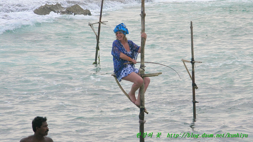 Stilt fishing(스리랑카)-한강의 꽃
