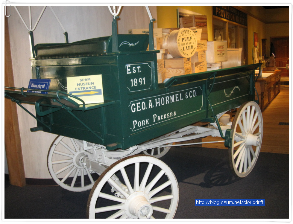 [미중부국립공원여행 #4] 스팸은 전쟁중 미군의 중요한 야전 식량이었습니다.  (미네소타/스팸박물관)