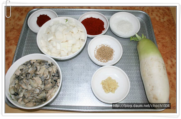 [종료] 굴무침 / 멍게젓 공동구매 