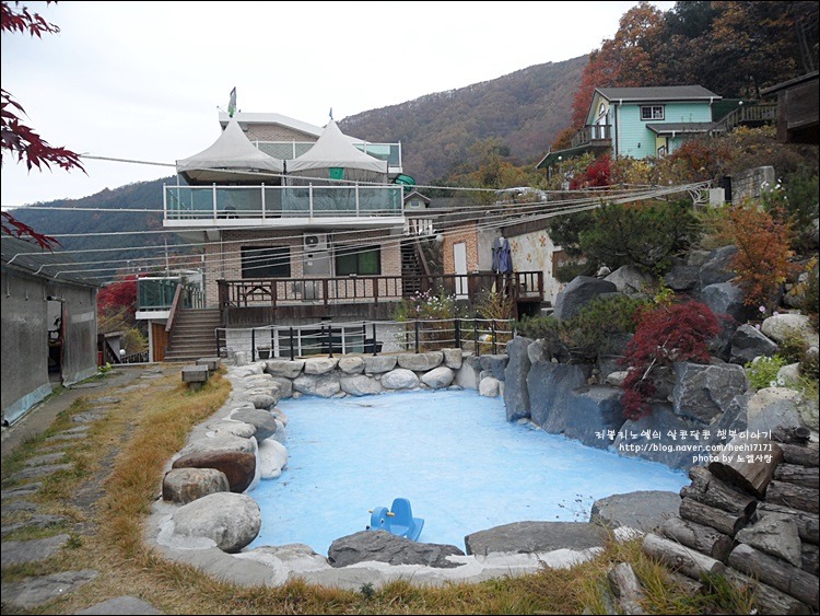 가평펜션 깔끔하고 넓직한 스파펜션 뉴캐슬에서 스파즐기기, 다슬기잡기