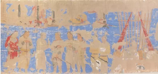 천년전 사마르칸트의 벽화(고구려사신도 포함)