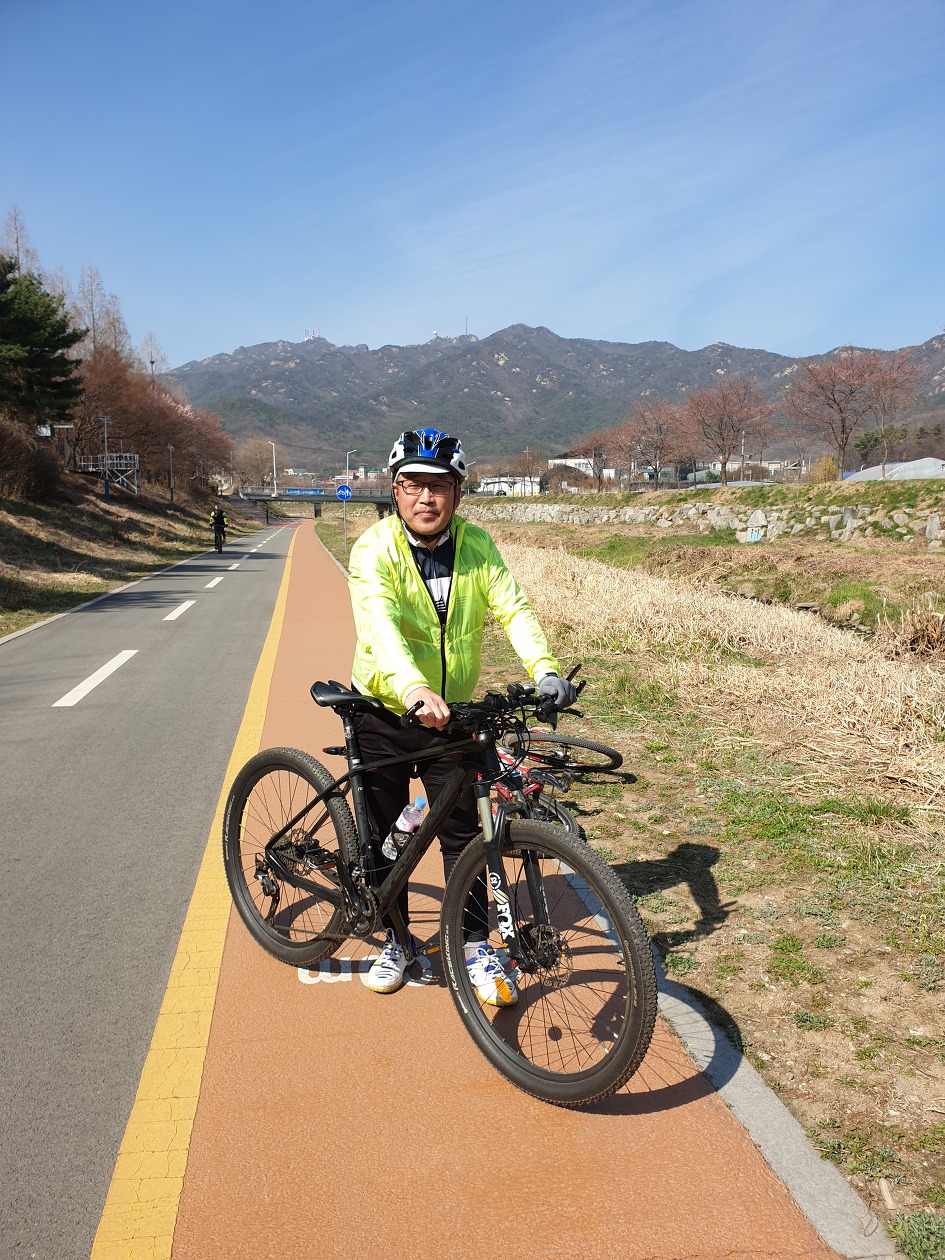［하트자전거길］한강에서 꽃구경하며 자전거로 달렸다. 2019. 04. 07