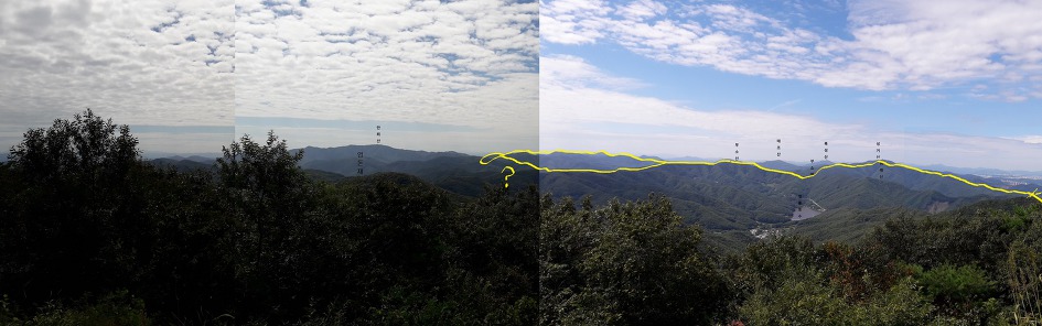 [자유산행]안성 서운산,부소산,위례산,성거산(2018년9월2일)