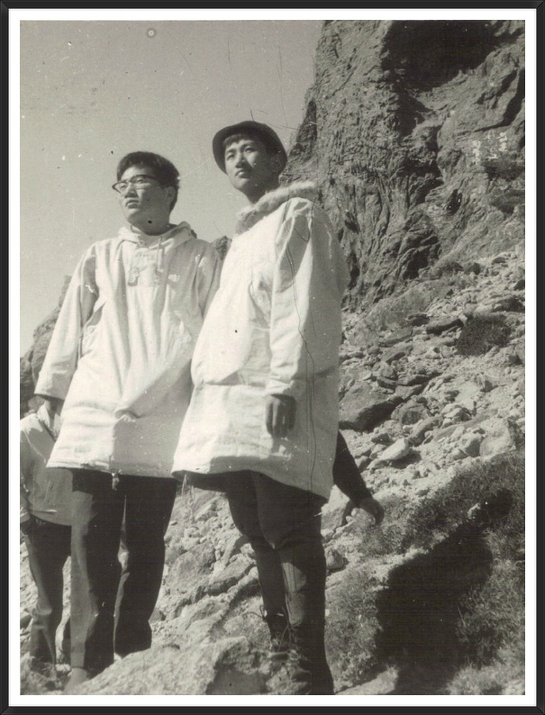 한라산 등정 50년전과 현재 동파의 모습