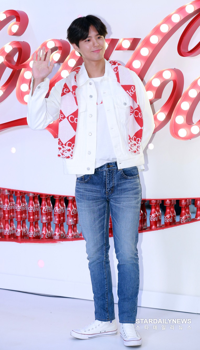 2018/02/01 #박보검 코카콜라 #자이언트자판기 행사 포토 모음  